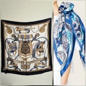 Wensli Gold Baroque Wrap 100% Silk